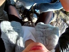 PUBLIC FPOV BLOWJOB - ROMANTIC WALK : FEMALE POV / FEMALE PERSPECTIVE Thumb