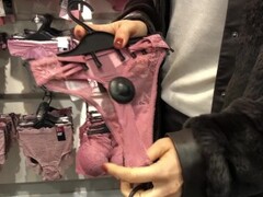 BLONDE TEEN FINGERING IN SHOPING MALL AND BLOWJOB Thumb