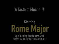 Chocolate Porn! Rome Major Dips His Dark Dick Into Mocha Menage! Thumb