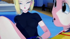 Android 18 must satisfy Milk Chi Chi now that Goku is not here - Dragon Ball Z Thumb