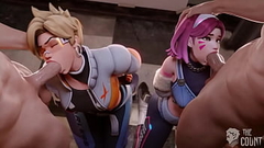 Dva And Tracer Blowjob Thumb