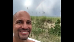 RAINBOW AT THE BEACH Thumb