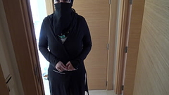 A British Muslim cleaning maid is disturbed when her boss fucks her on the first day Thumb