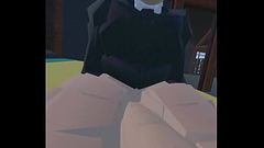 Femboy Gives A Wet Blowjob To His Loving Master In Recroom Thumb