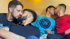 The Four Decide to Come Together for This Sexy Vacation: A Raw Fuck Fest! - Dickforcash Thumb