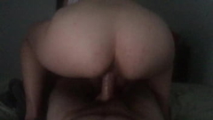 Neighbor&rsquo_s wife riding my dick with her fat ass Thumb