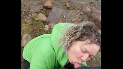 Whore wife giving a blowjob in Iceland Thumb