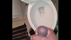 Stroking in the bathroom before I go somewhere Thumb