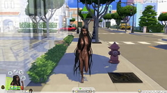 shemale covered in sperm walking in public sims 4 Thumb