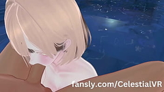 Chinese Teen Sucks Lifeguard By The Pool~~ [VRChat ERP] Thumb