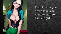 [FayGrey] [Nico robin and Ulti team up for your Good boy training] (Joi Cei Edging Sounding Bdsm Cbt Ballbustin Femdom Encouragement Polite domination) Thumb