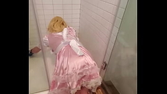 Sissy French Maid - Cleaning Like a Good Girl! Thumb