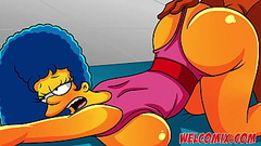 Butt on the nape project! Big butt and hot MILF! The Simpsons Simptoons Thumb