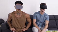 Two straight best friends Kenzo Alvarez and Benjamin Blue convince themselves that it would be fine if they jerked off side by side Thumb