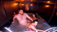 Hot Tub Threesome With Queen Rogue and Mandi May WCA Productions Thumb