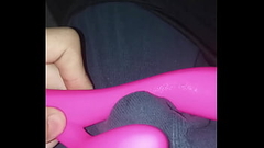 Using a vibrator Thumb