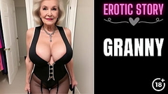 [GRANNY Story] Elevator Sex with a Horny GILF Part 1 Thumb