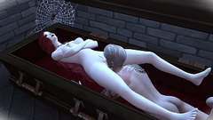 THE VAMPIRE MISTRESS SUBDUED A TEENAGE WANKER AND LICK HER PUSSY AND FUCK HER HARD IN THE ASS (SIMS 4, COSPLAY, ROUGH SEX) Thumb