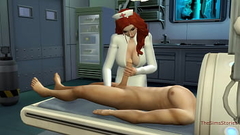 Horny nurses suck and fuck a handsome patient Thumb