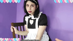 Hottie tranny maid DaniTheCutie has to suck your dick and get fucked in order to keep her job Thumb