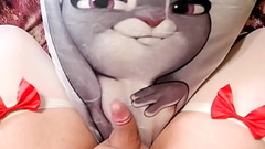 [EroNekoKun] - Cute Boy masturbation and cum moaning on horny Judy Hopps Thumb