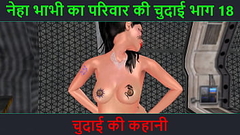 Hindi audio sex story - an animated 3d porn video of a beautiful Indian bhabhi giving sexy poses Thumb