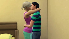 HOT Blonde Stepmom takes her nerdy stepson virginity to help him have sex for the first time Thumb