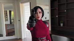 Ada Wong from Resident Evil Couldn&#039_T Resist The Temptation To Suck, Hard Fuck &amp_ Swallow Cum - Cosplay POV Thumb