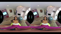 VRHUSH Jenna Foxx gets bent over and fucked in yoga pants Thumb