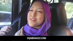 HijabFamily - Cutie In Hijab Fucks Her Habibi- Alexia Anders Thumb