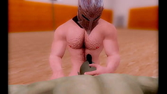 3D Gay Porn - Naughty guard sticks the rubber dick in the ass of a very hot man Thumb