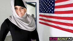 Arab hijab teen Destiny Cruz sucks and fucks her personal trainer to thank him after the workout Thumb