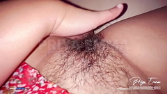 Desi Bhabhi Masturbating Fingering her Hairy Pussy while Home Alone Thumb