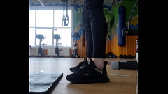 A Young Female Shakes her Ass in The Gym Thumb