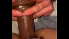 Wife taking all the black cock Thumb