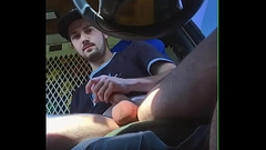 Jacking Off and Cumming in my Work Van at a Busy Public Parking Lot | Anguish Gush Thumb