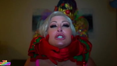 Sexy ass pawg Mz Dani getting her pussy pounded in by a clown Thumb