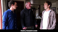 Young Stepson And Hot Stepdad Take Turns Fucking Grandpa - Dale Savage, Bar Addison, Greg McKeon Thumb