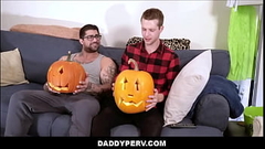 Twink Stepson Fucked By On Halloween Night - Benjamin Blue, Ryan Bones Thumb