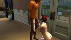 MILF Fuck The Delivery Man While Husband&#039_s Taking A Nap (The Sims | 3D hentai) Thumb