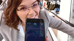 Blowjob in the chaning room - shopping in the mall goes wild - She swallows my cum in public Thumb