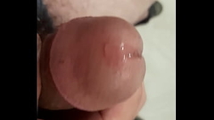 Juicy masturbation with big cock. Final cumshot. Can you please suck it? Thumb