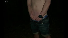 I found myself in the forest at night and played with my penis Thumb