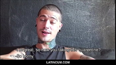 Amateur Tattooed Twink Latino Boy Fucked By Neighbor During Coronavirus Lockdown - Kendro Thumb