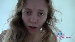 Morning sex with girl next door in hotel room (Riley Star) creampie and more filmed POV Thumb