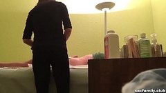 Wax Salon Girl Strokes Hard Cock Of Customer On Hidden Cam Thumb